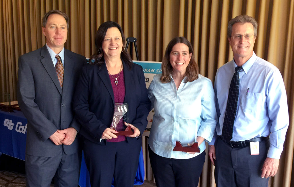 Tammy Ching accepts Calmentor Award with Paleo Solutions