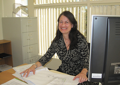Employee Joanne Dramko in HELIX office in La Mesa