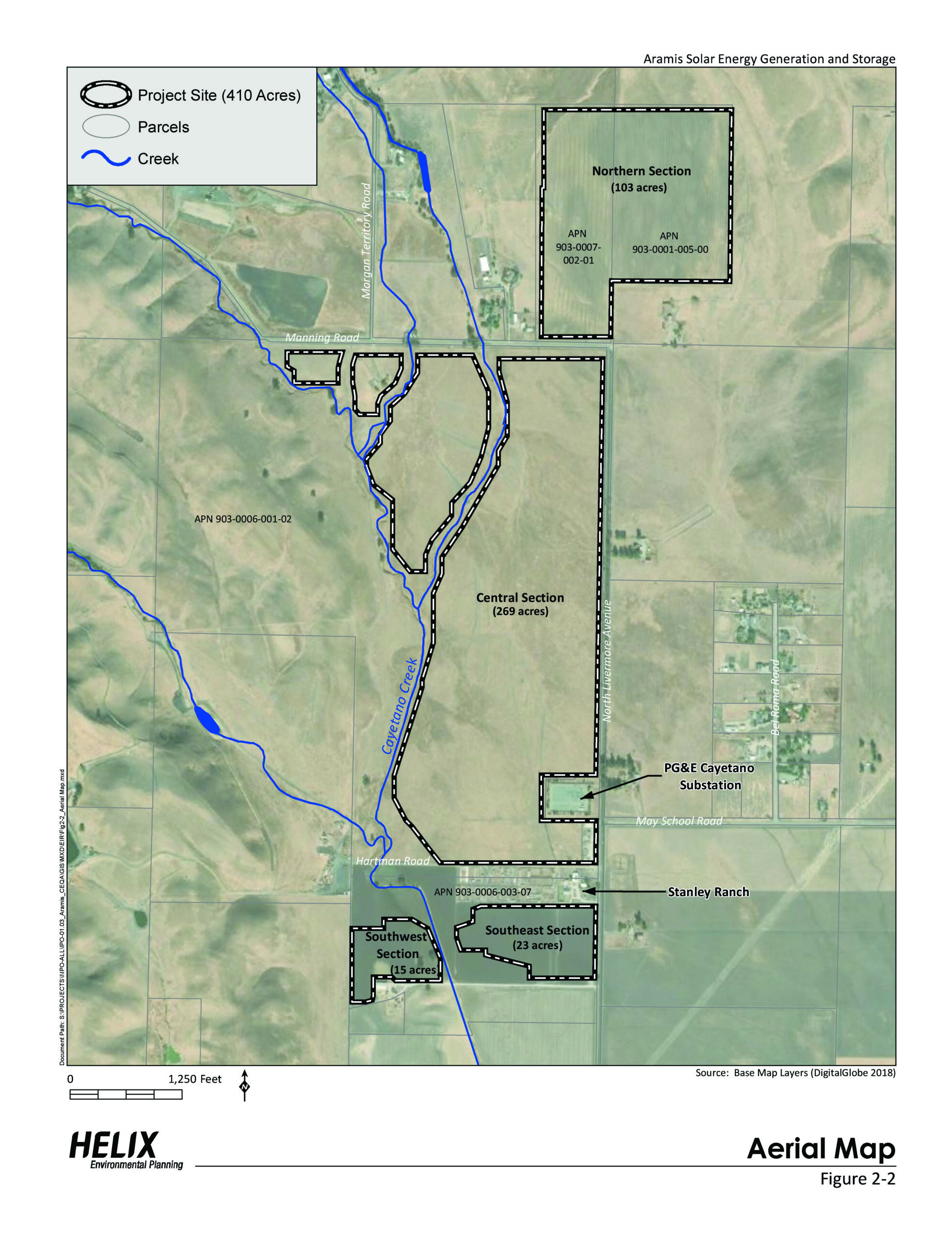 Aramis Solar Energy Generation and Storage Project EIR