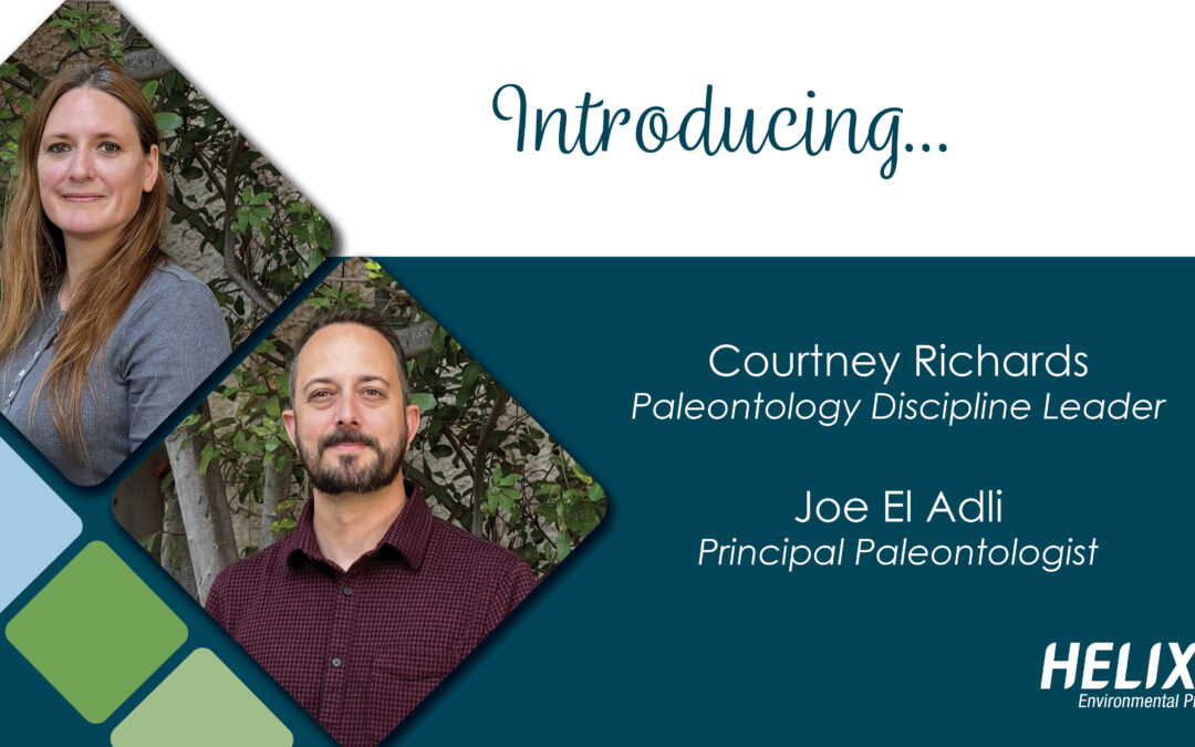 HELIX Introduces New Paleontology Leaders